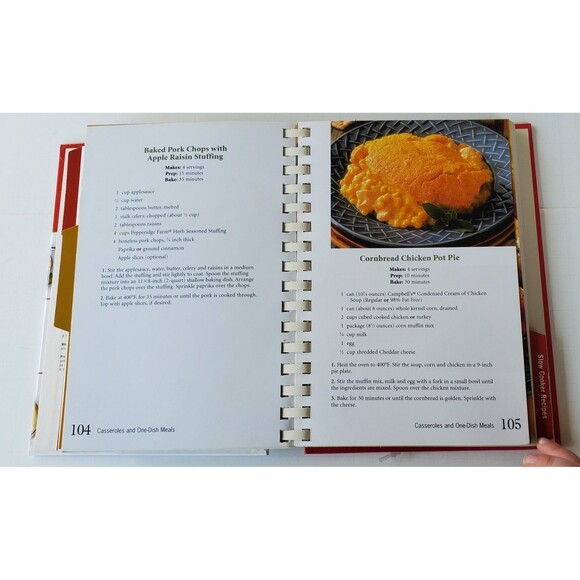 Campbell's 3 in 1: 4 Ingredients or Less Cookbook Casseroles Slow Cooker Recipes - Picture 8 of 16